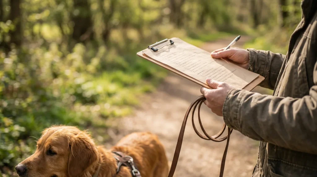 Lista kontrolna spacer pies