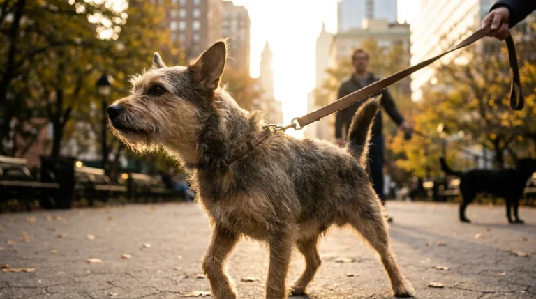 Pies spacer zlota godzina