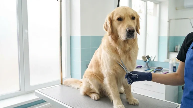 Zloty retriever pielegnacja salon