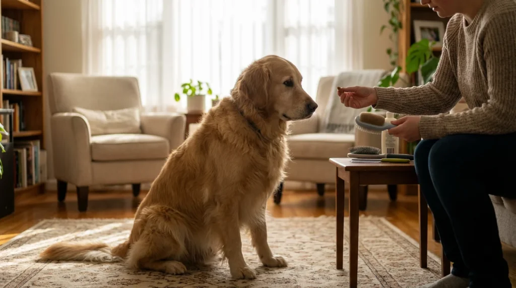 Zloty retriever salon pielegnacja